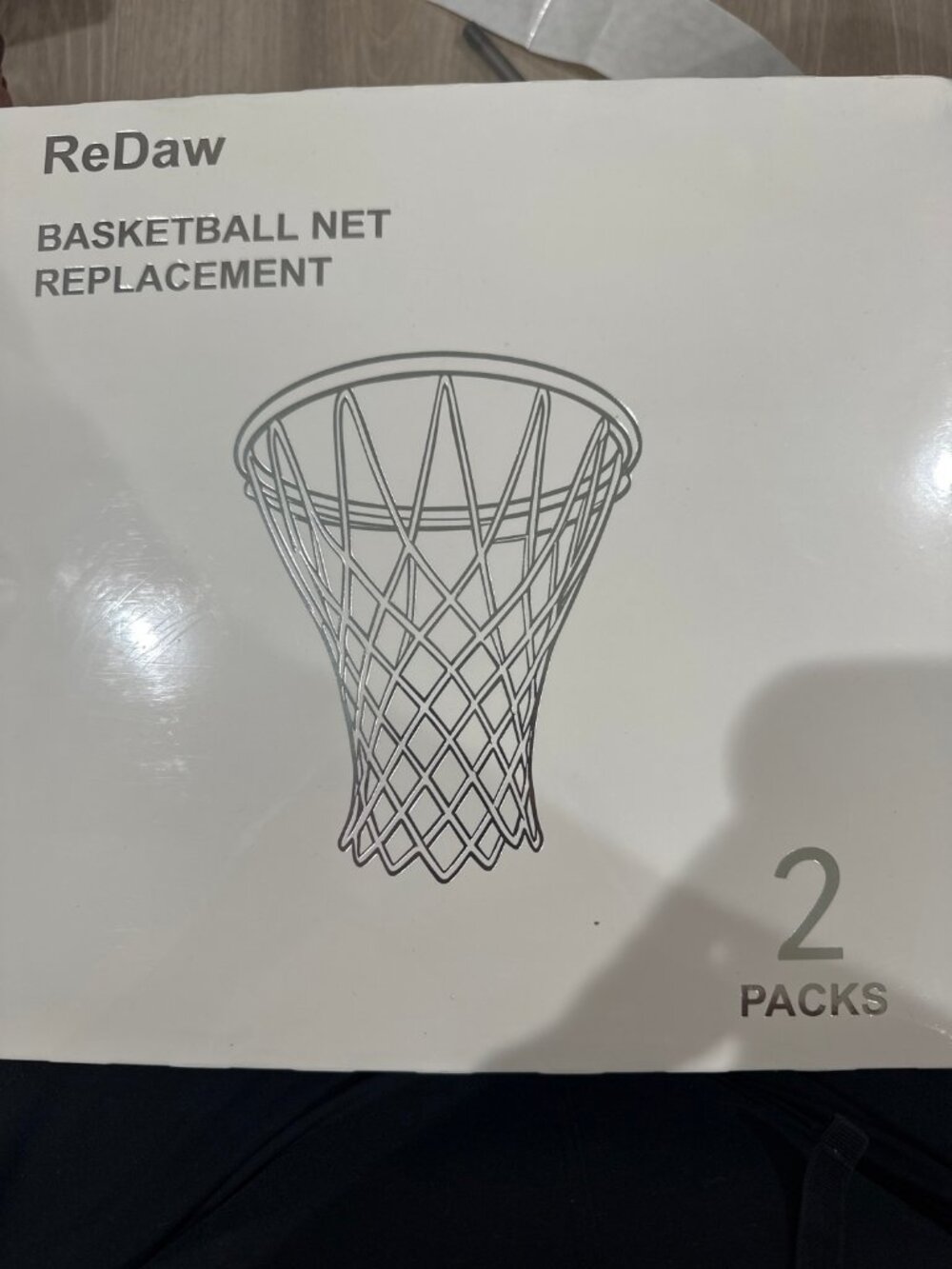 ReDaw 2 Pack Basketball Net Replacement Heavy Duty 12 Loop White New